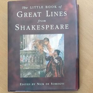 New! The Little Book Of Great Lines From Shakespeare - Great Gift!